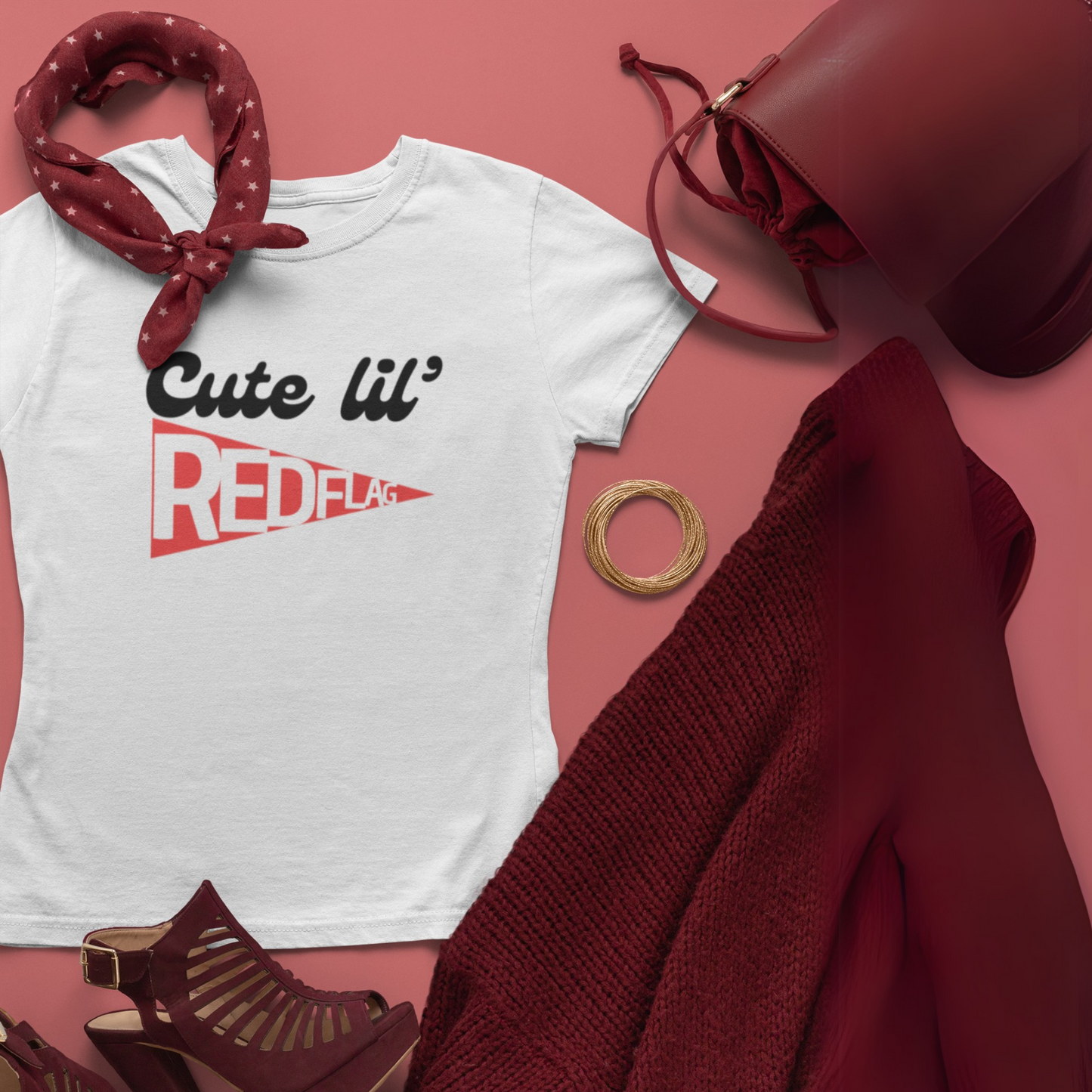 Cute Little Redflag Tee