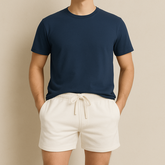 Ultra Comfy Cotton Shorts White – Perfect for Daily Wear — Tressela