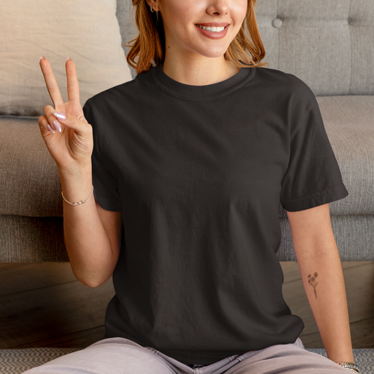 Women’s Everyday Summer T-Shirt - Black — Tressela