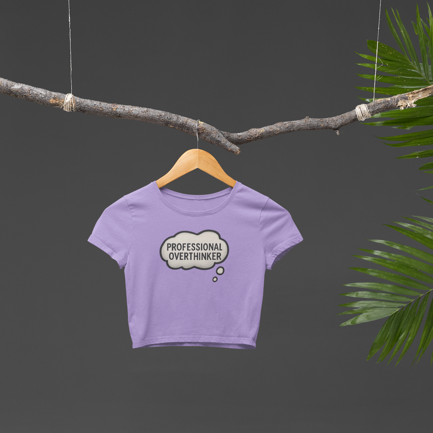 Professional Overthinker Crop Top