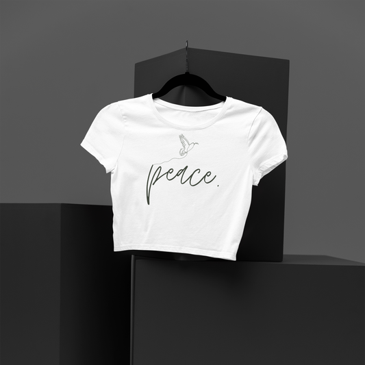 Peace Crop Top