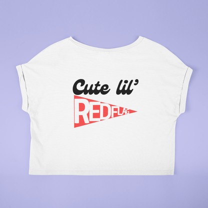 Cute Little Redflag Crop Top