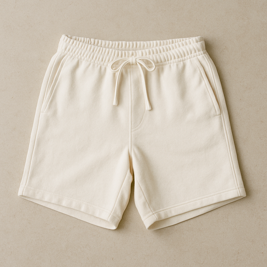Ultra Comfy Cotton Shorts White – Perfect for Daily Wear — Tressela