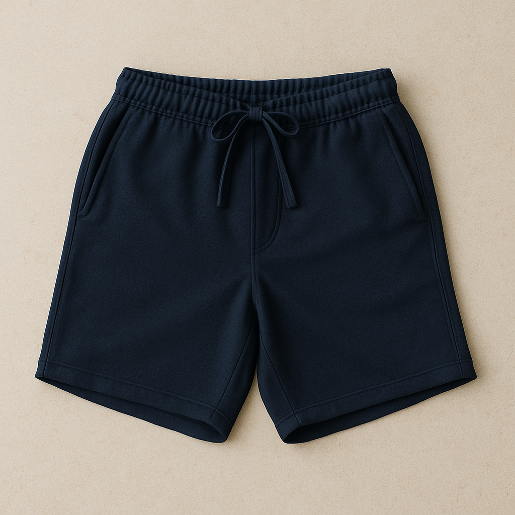 Ultra Comfy Cotton Shorts Navy – Perfect for Daily Wear — Tressela