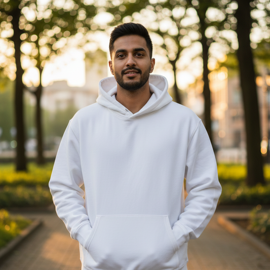 Oversized Hoodie - Black, White, Navy Blue