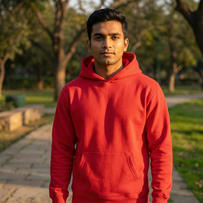 Classy Hoodie - Maroon, Red, Yellow