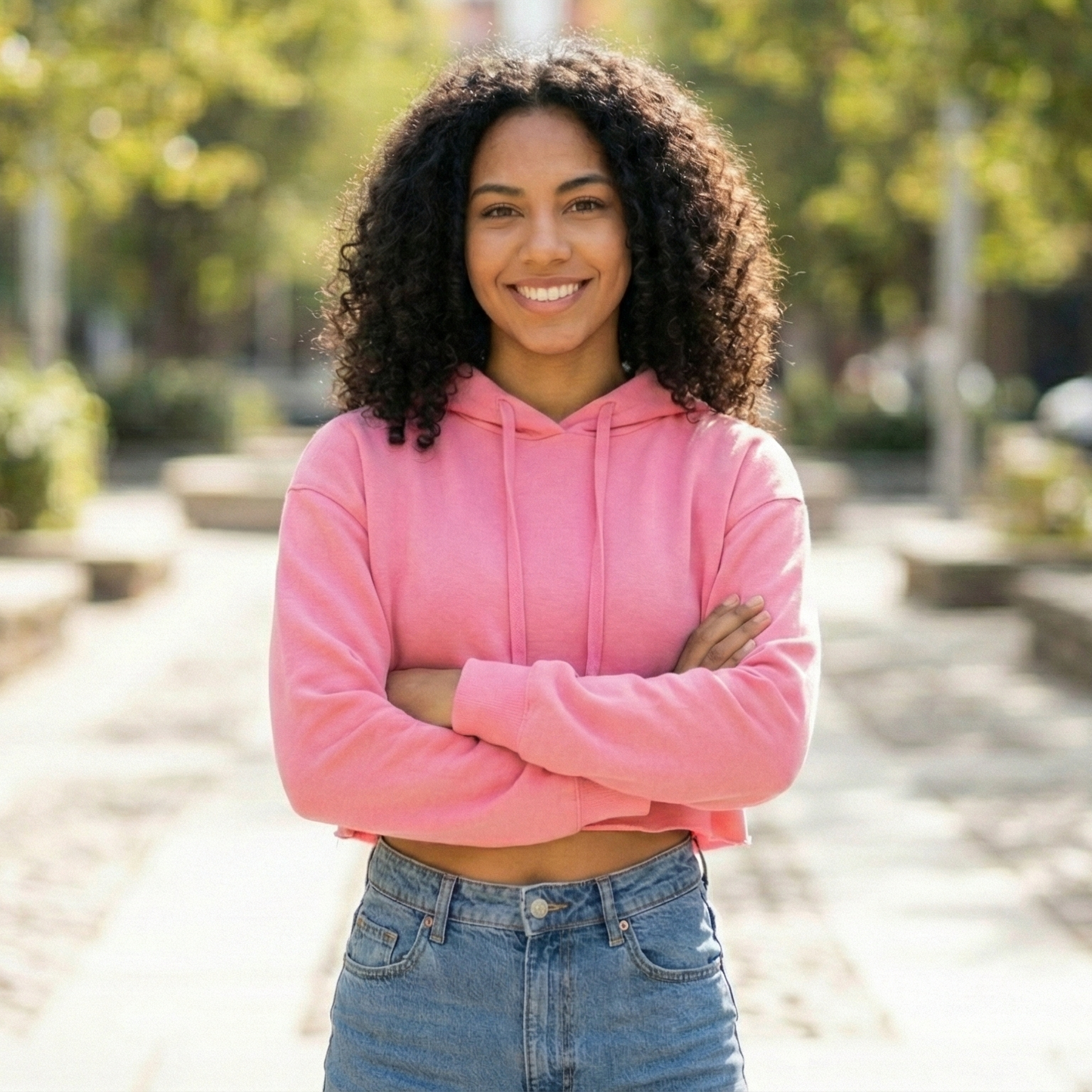 Icebreaker Crop Hoodie