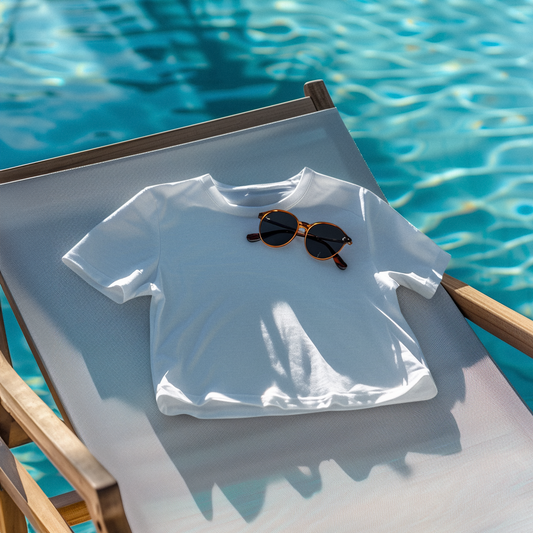 Daily Drip Crop Top - White — Tressela