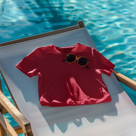 Daily Drip Crop Top - Red — Tressela