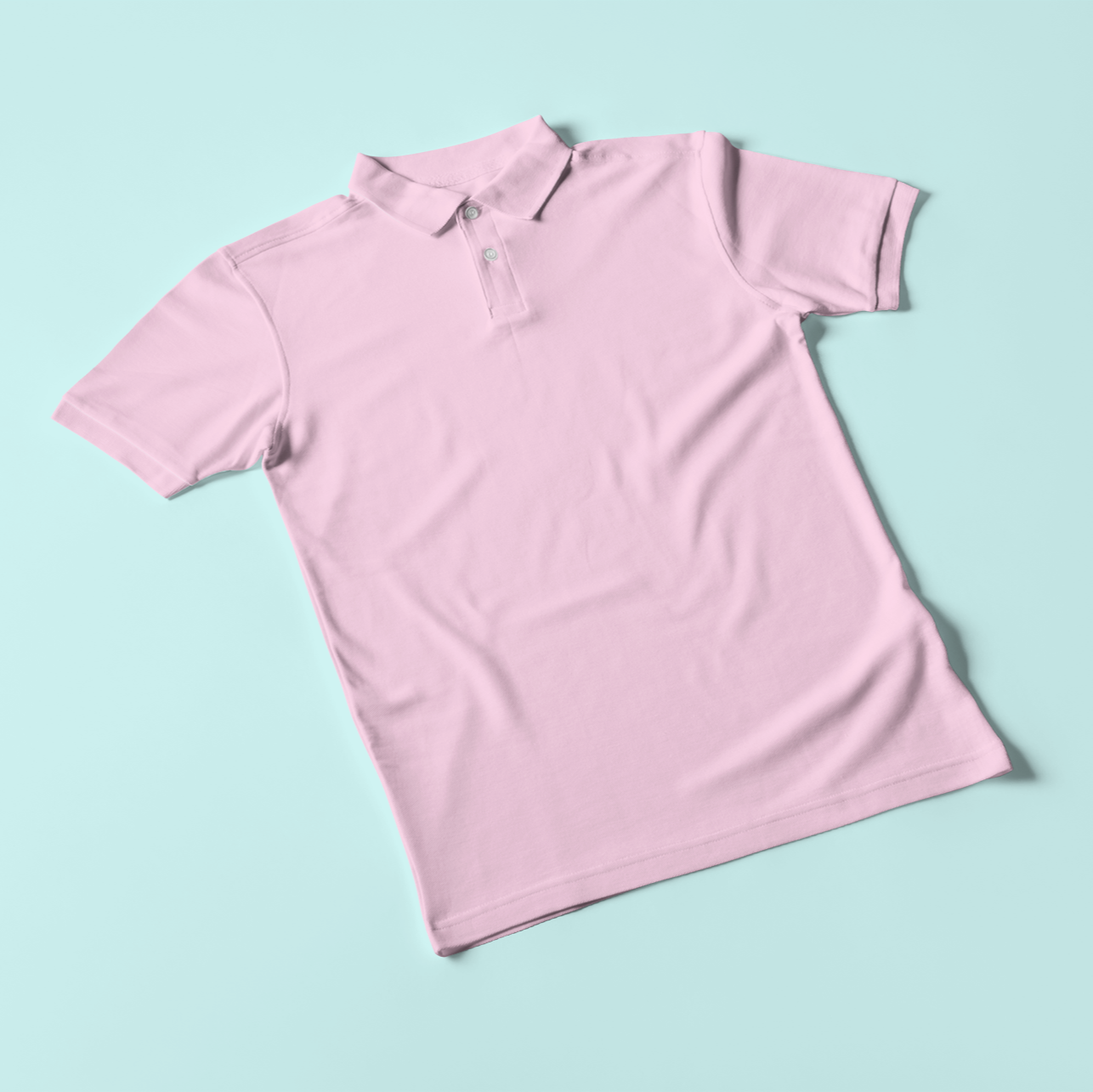 Comfy Plain Polo T-Shirt Light Pink – Everyday Smartwear — Tressela