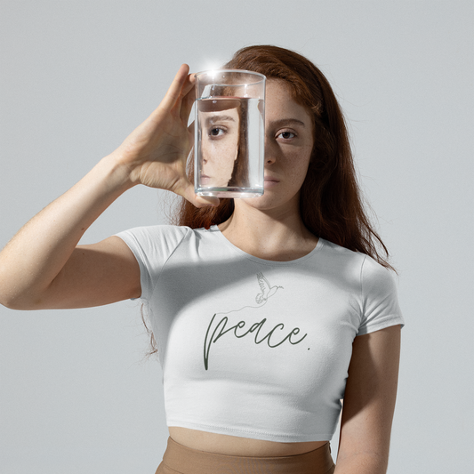 Peace Crop Top