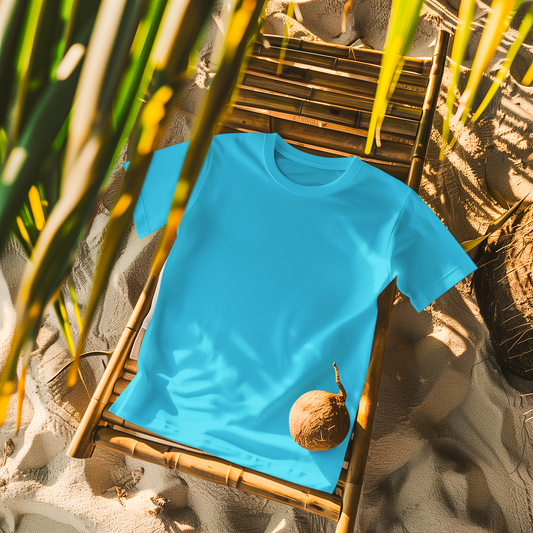 Everyday Summer T-Shirt - Sky Blue — Tressela
