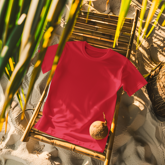 Everyday Summer T-Shirt - Red — Tressela
