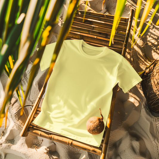 Everyday Summer T-Shirt - Butter Yellow — Tressela