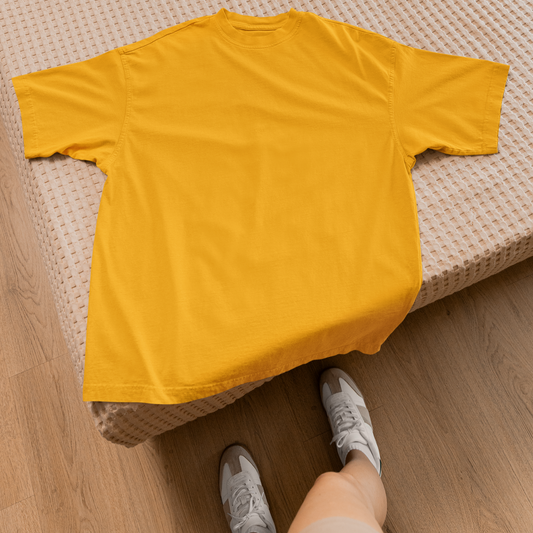 Women’s Everyday Summer T-Shirt - Golden Yellow — Tressela