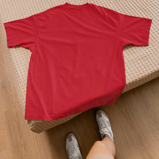 Women’s Everyday Summer T-Shirt - Red — Tressela