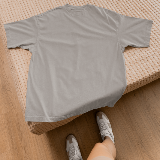 Women’s Everyday Summer T-Shirt - Melange Grey — Tressela